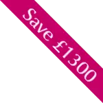 14. Save £1300 Pink Corner Flash