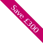 14. Save £300 Pink Corner Flash