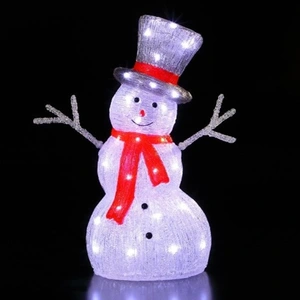 54cm Acrylic Snowman With Timer