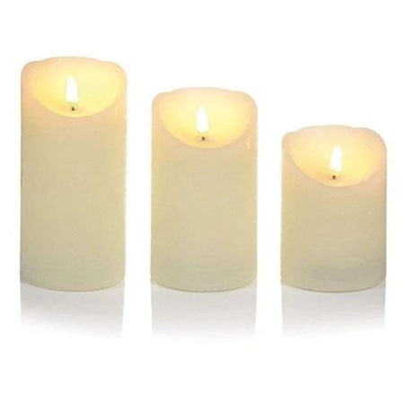 Flickabright Candles Set of 3 - Remote Controlled