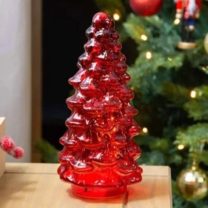 Glass Tree with 10 battery-operated LEDs - image 3