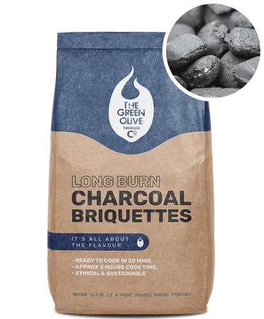 Green Olive Longburn Charcoal Briquettes 4kg - image 2