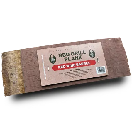 Green Olive Red Wine Stave BBQ Plank