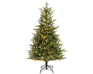 Kaemingk Everlands Allison Pine Pre-lit Christmas Tree 7ft / 2.1m - image 1