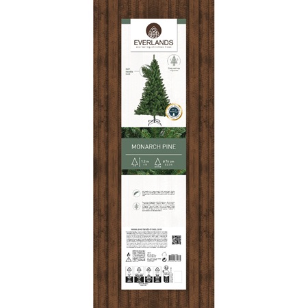 Kaemingk Everlands Monarch Pine Christmas Tree 4ft / 1.2m - image 2