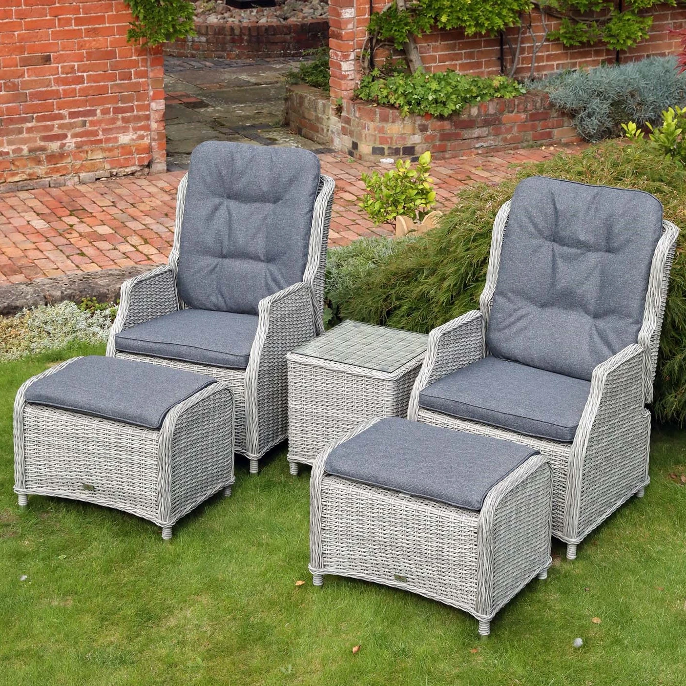 Lazia Recliner Set - Millbrook Garden Centre