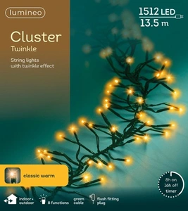 Lumineo LED Cluster Lights 1512L Classic Warm White - image 2