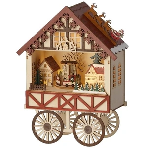 Lumineo LED Indoor Wooden Scenery Carriage