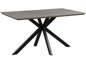 Manhattan Dining Table 1400mm Grey - image 1