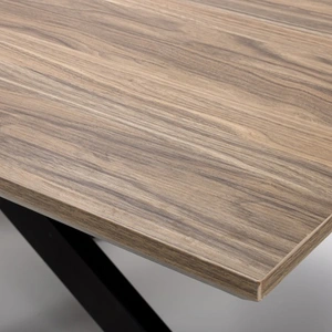 Manhattan Extending Dining Table 1800-2200mm Light Walnut - image 4