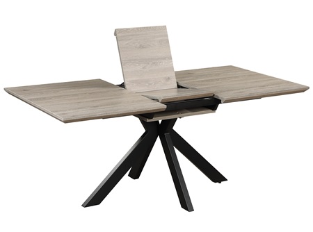 Manhattan Extending Table 1400-1800mm Grey - image 2