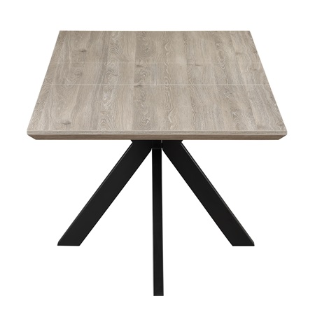 Manhattan Extending Table 1400-1800mm Grey - image 6