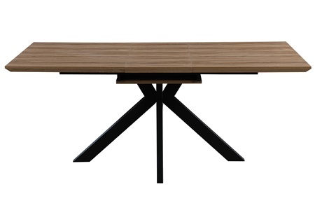 Manhattan Extending Table 1400-1800mm Light Walnut - image 3