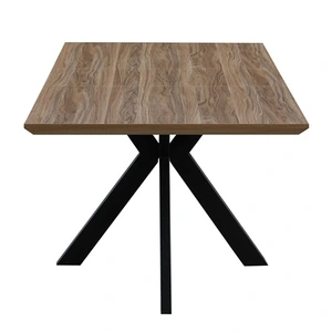 Manhattan Extending Table 1400-1800mm Light Walnut - image 5