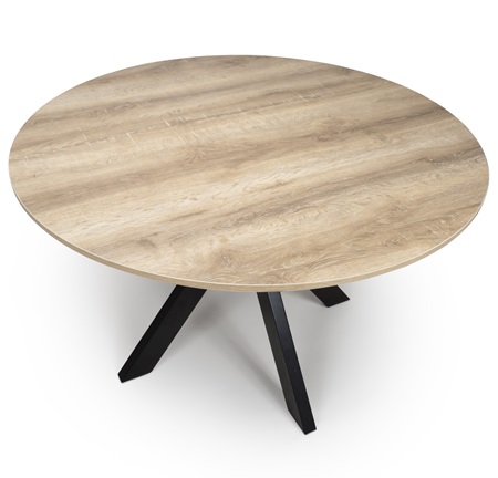 Manhattan Round Table 1200mm Oak - image 3