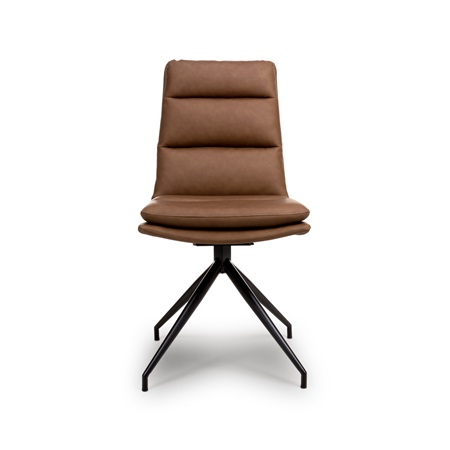 Nobo Swivel Chair - Tan - image 1