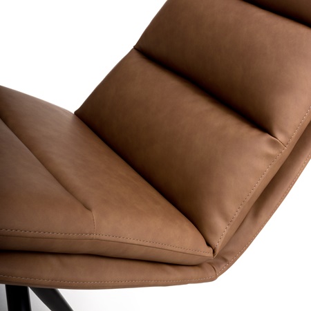 Nobo Swivel Chair - Tan - image 2