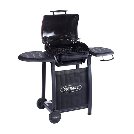 Outback Omega 201 Charcoal BBQ Red - image 2