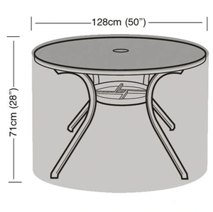 Premium 4-6 Seater Round Table Cover - image 2